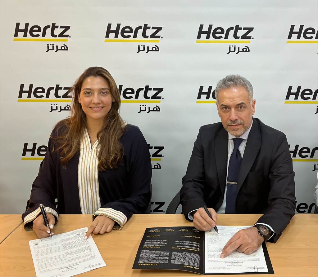 Hertz Car Rental Company Announces the Renewal of Dania Akeel’s Sponsorship Contract to Enhance Her Successful Career