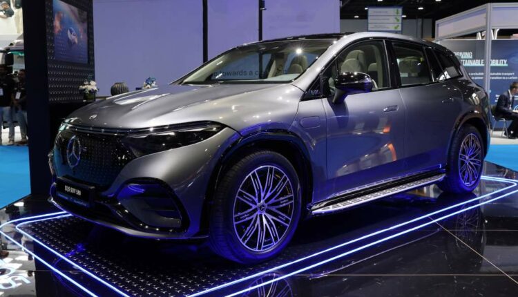 Mercedes-Benz Marks Regional Debut of All-Electric EQS SUV at Mobility Live 2023