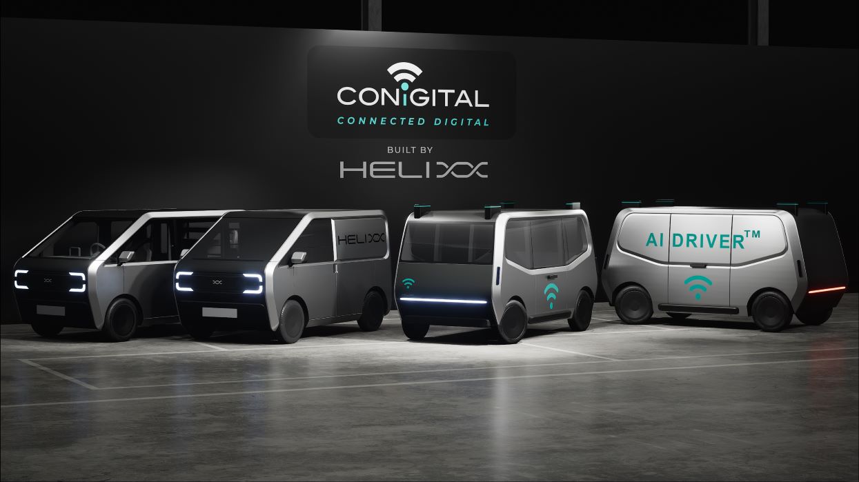 Conigital and Helixx To Develop a Simplified Autonomous Electric Vehicle Technology,