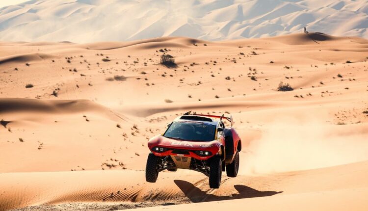 Loeb Enjoys Dakar Rest Day with Sainz in His Sights
