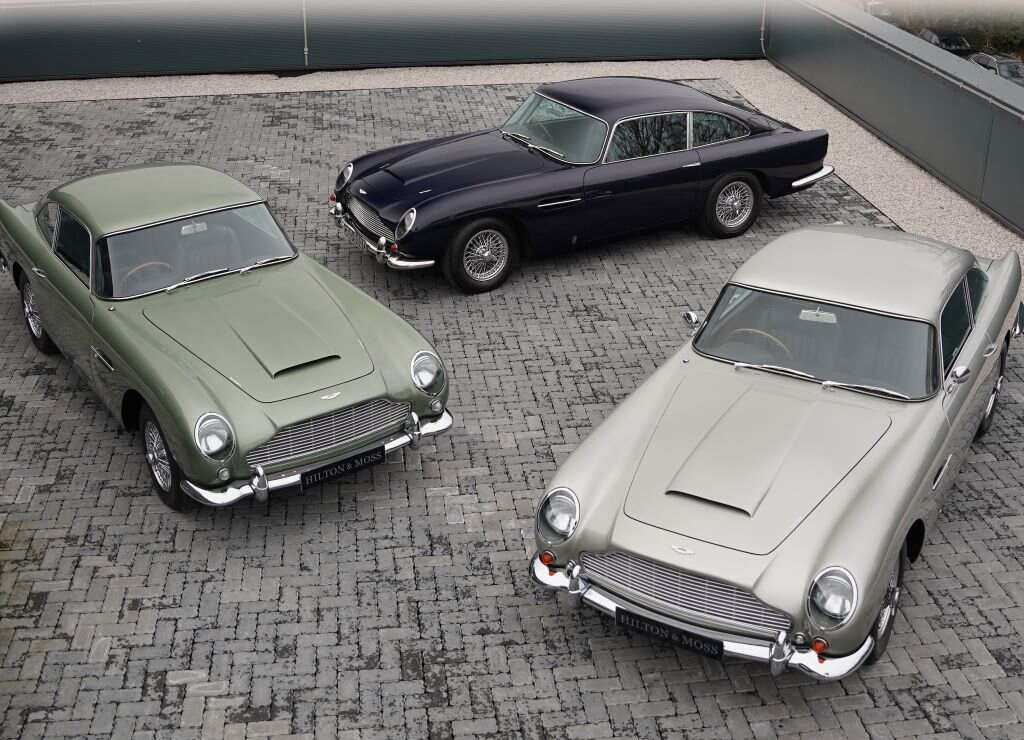 Hilton & Moss Offers a Remarkable Four Examples of the Iconic Aston Martin DB5