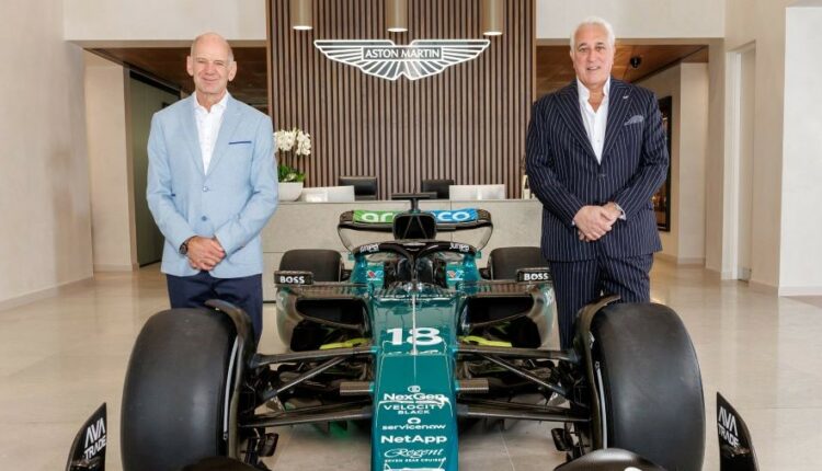 Adrian Newey Begins New Chapter With the Aston Martin Aramco Formula One Team