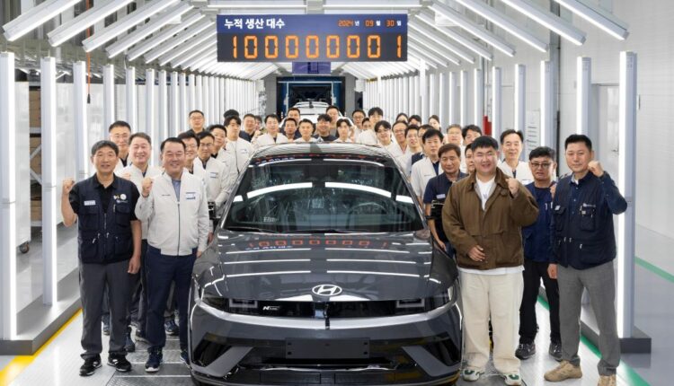 Hyundai Motor Hits Major Milestone with 100 Million Vehicles Produced Globally