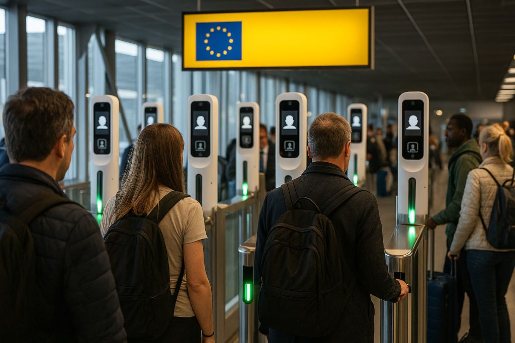 Impact of Europe’s New Biometric Entry-Exit System on Airport Delays