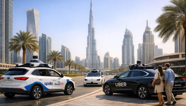 Baidu and Uber Expand Autonomous Ride-Hailing Service in Dubai