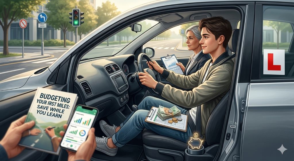 How to Save Money While Learning to Drive for the First Time