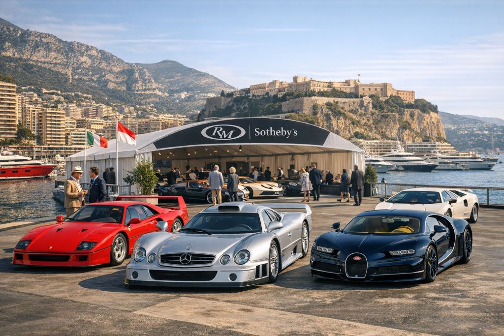 RM Sotheby’s Announces 2026 Monaco Auction Featuring Rare Supercars