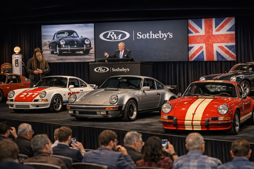 RM Sotheby’s Magnus Walker Collection Auction Hits $2 Million Total Sales