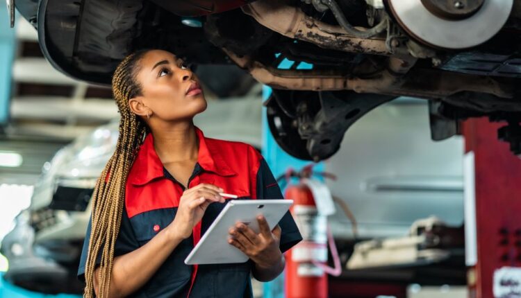 Why Service Doors Matter in Busy Auto Shops