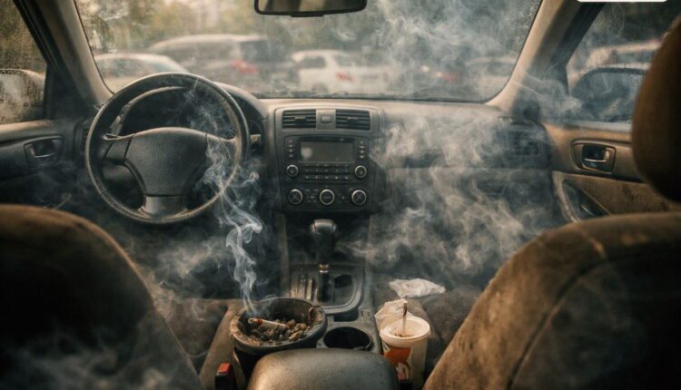 How Smoking in Your Car Lowers Its Resale Value