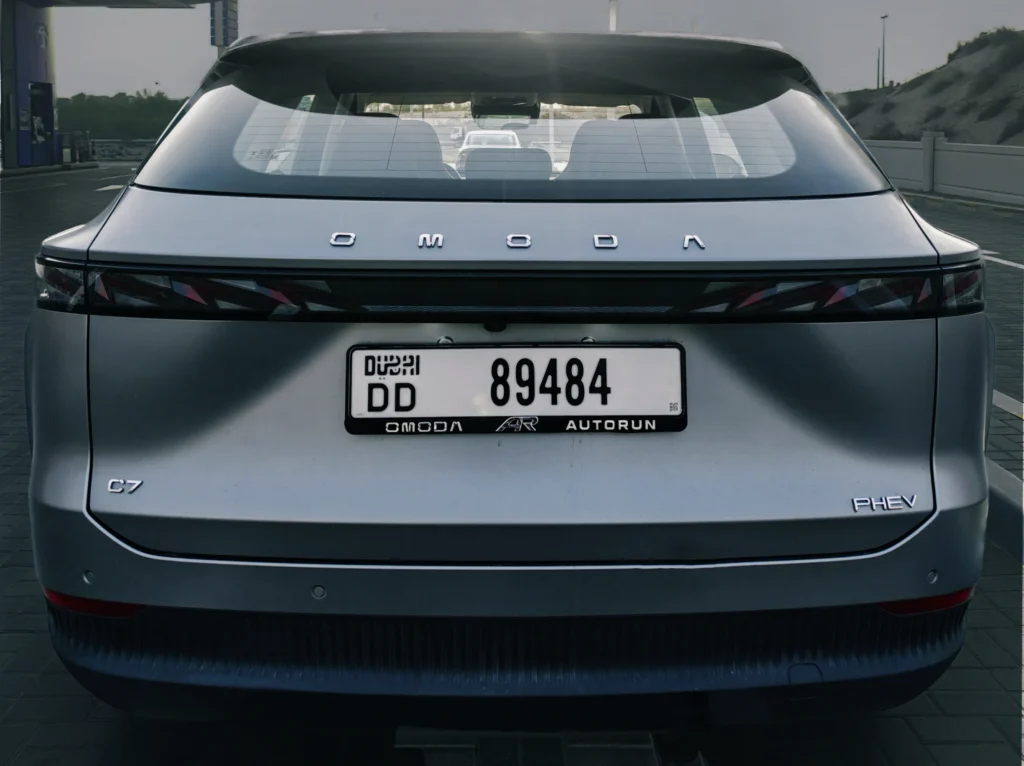Omoda C7 SHS - Backside